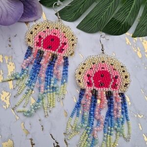 Colorful Beaded Earrings